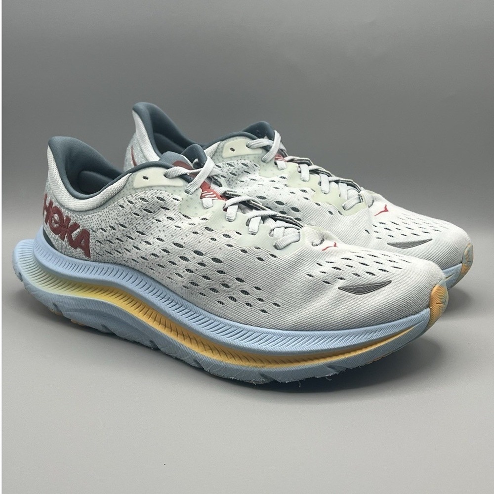 Hoka One One Kawana Ice Flow Blue Orange Running - Men's Size 11 USED
